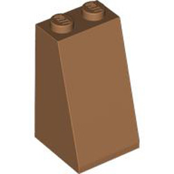 Roof Tile 2x2x3/73 Gradient Medium Nougat