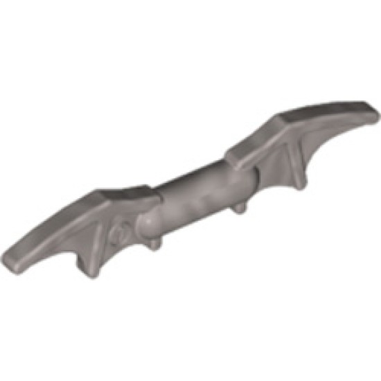 Batman Batarang Silver Metallic