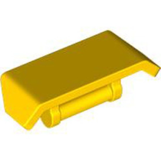 Spoiler with Shaft Diameter 3.2 Bright Yellow