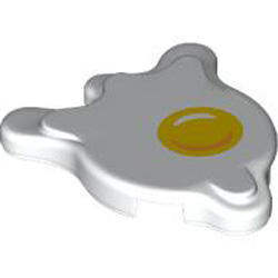 Design Plate 3x3 Number 1 White
