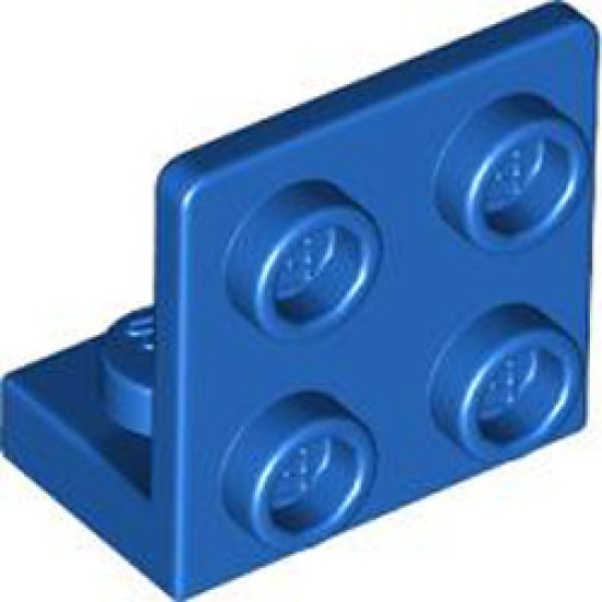 Angular Plate 1x2 2/2 Bright Blue