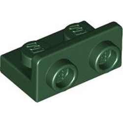 Angular Plate 1x2 1/2 Earth Green