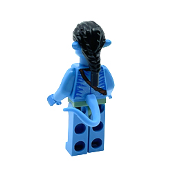 Jake Sully - Na'vi, with Shoulder Strap in Orange Face Paint Minifigure