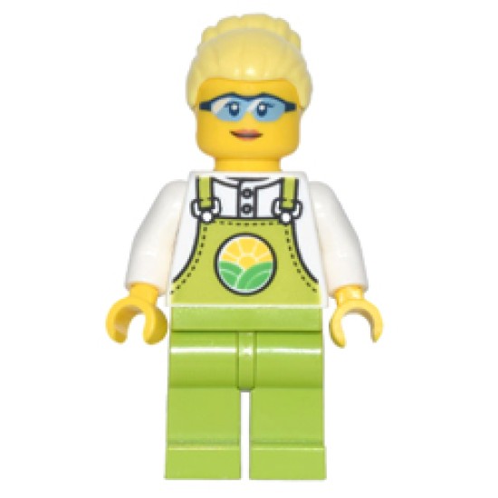 Farmer Peach with Glasses Minifigure