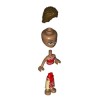 Moana with Dark Red and Red Strapless Top Minifigure