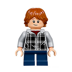 Ron Weasley - Plaid Hoodie Minifigure