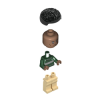Blaise Zabini with Earth Green Slytherin Quidditch Sweater Minifigure