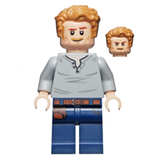 Owen Grady - Open Neck Shirt Minifigure