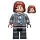 Rainn Delacourt with White and Earth Blue Inner Shirt Minifigure