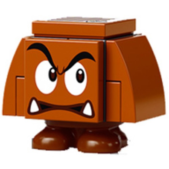 Goomba, Angry, Looking Left Minifigure