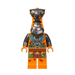 Boa Destructor in Breastplate and Titanium Metallic Head Minifigure