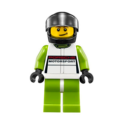 Porsche 918 Spyder Driver Minifigure