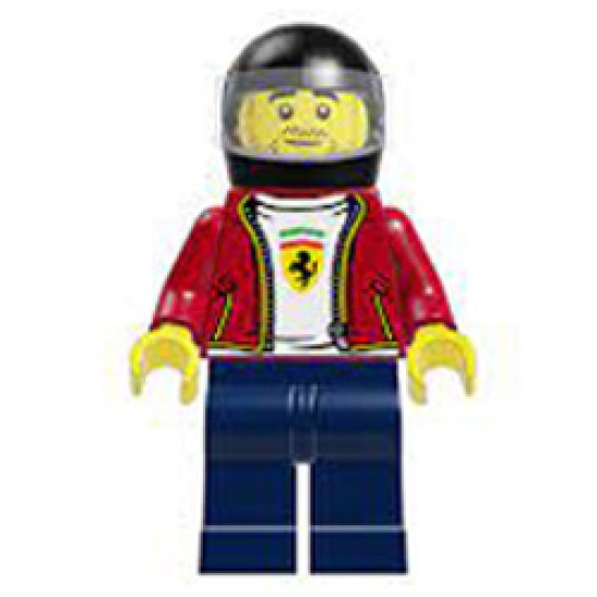 Ferrari F8 Tributo Driver Minifigure