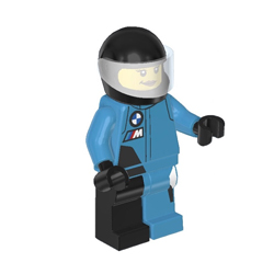 BMW M4 GT3 Driver Minifigure