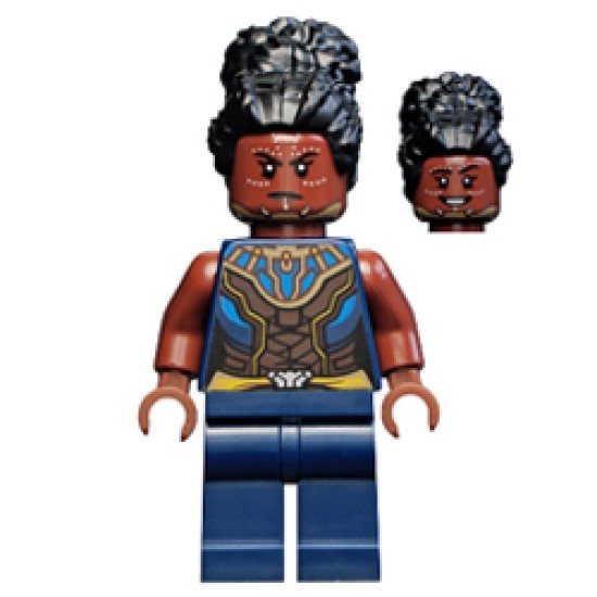 Shuri with Earth Blue Top Minifigure