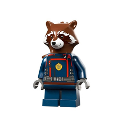 Rocket Raccoon in Dark Blue Guardians Suit Minifigure