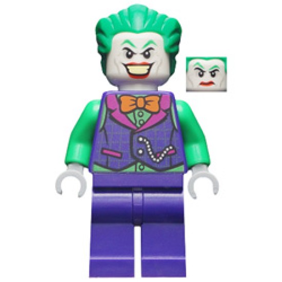 The Joker - Orange Bow Tie, Green Arms Minifigure