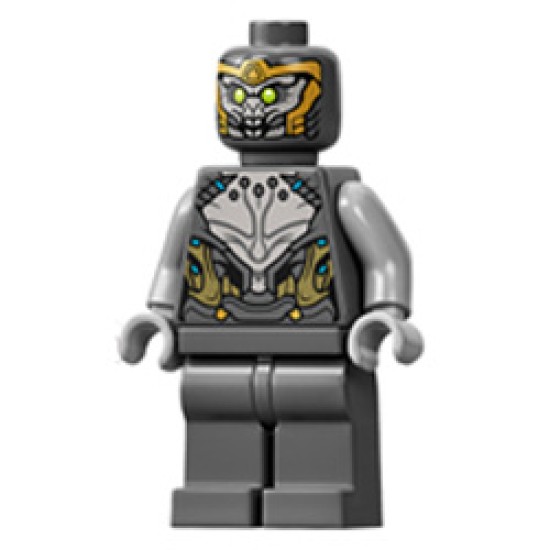 Chitauri - Dark Bluish Gray Minifigure