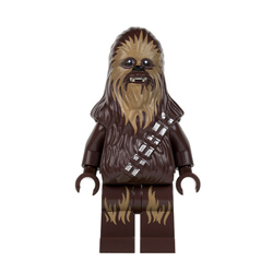 Chewbacca with Dark Brown, Medium Nougat Fur Minifigure