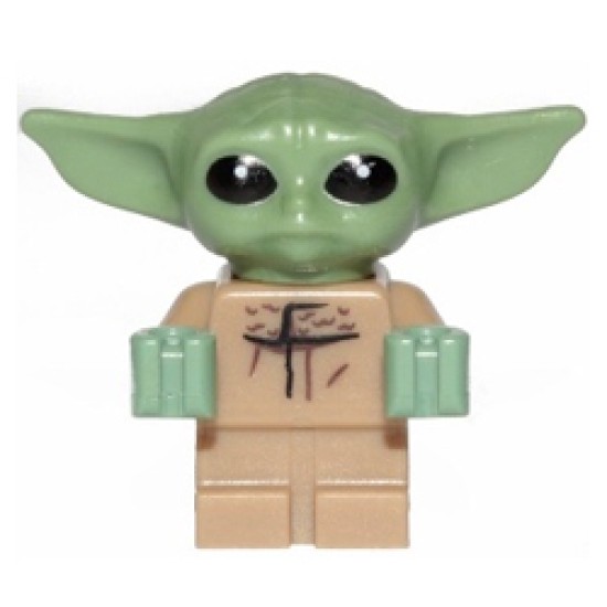 Din Grogu / The Child / Baby Yoda Minifigure