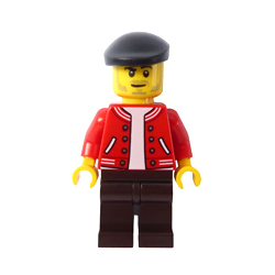 Newsstand Operator Minifigure